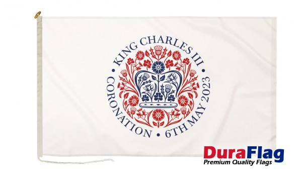 DuraFlag® King Charles III Coronation Logo (White Background)